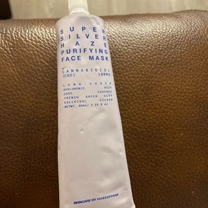 Makeup Drop SUPER SILVER HAZE PURIFYING FACE MASK - Full size NEW